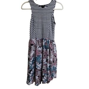 Xhilaration Mixed Media Dress S